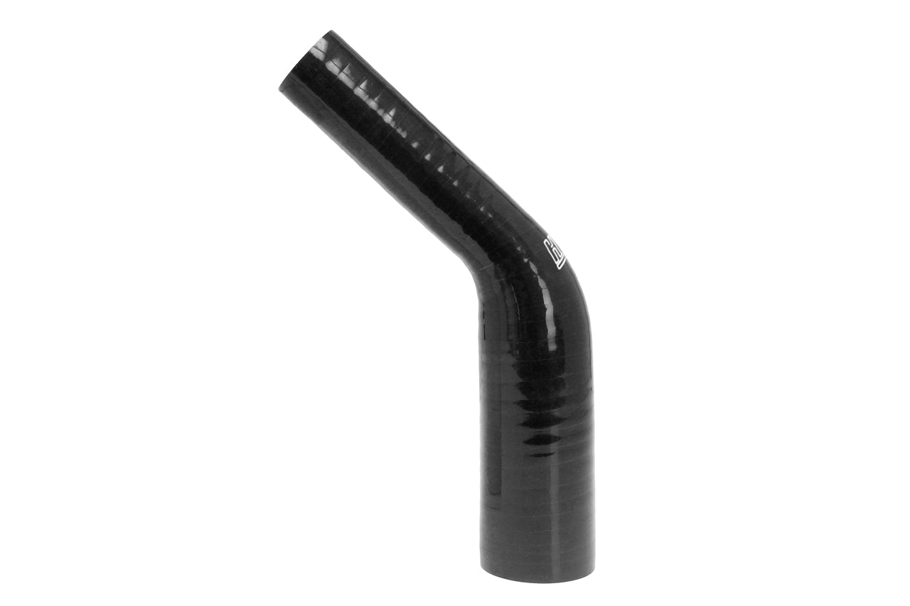 HPS 3/4" - 1-1/4" Silicone 45 Degree Elbow Reducer Coupler Hose, High Temp 4-ply Reinforced, 19mm - 32mm ID