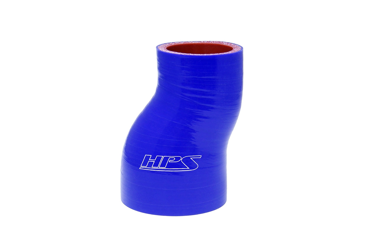HPS Performance Products HPS 2" - 2-1/4" Silicone Offset Reducer Coupler Hose, High Temperature 4-ply Reinforced