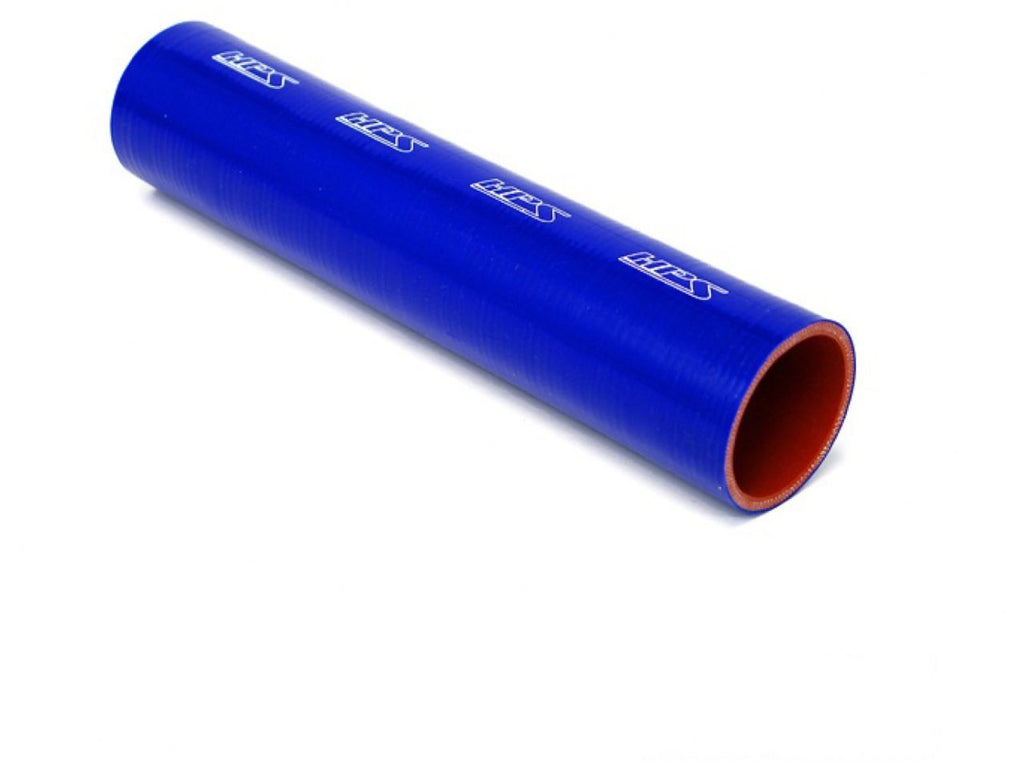 HPS 4-1/4" ID, 1 Foot Length, Silicone Straight Coupler Tube Hose, High Temp 4-ply Reinforced, Blue, 108mm ID