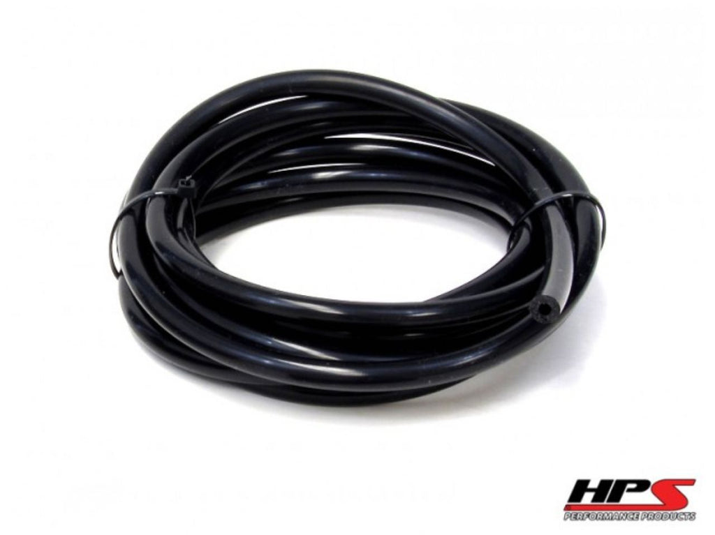 HPS 3/8" (9.5mm) ID Black High Temp Silicone Vacuum Hose - 10 Feet Pack 0K0VN