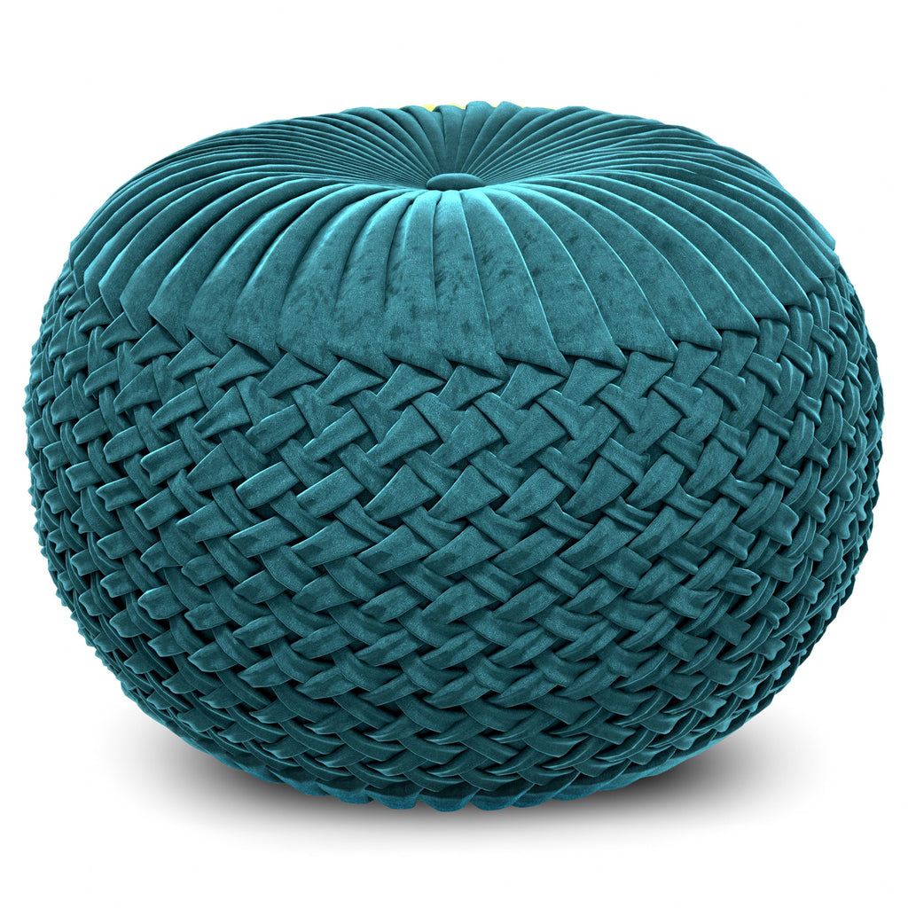 Grafton 20 Inch Wide Round Pouf