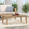 Acacia Wood Outdoor Coffee Table
