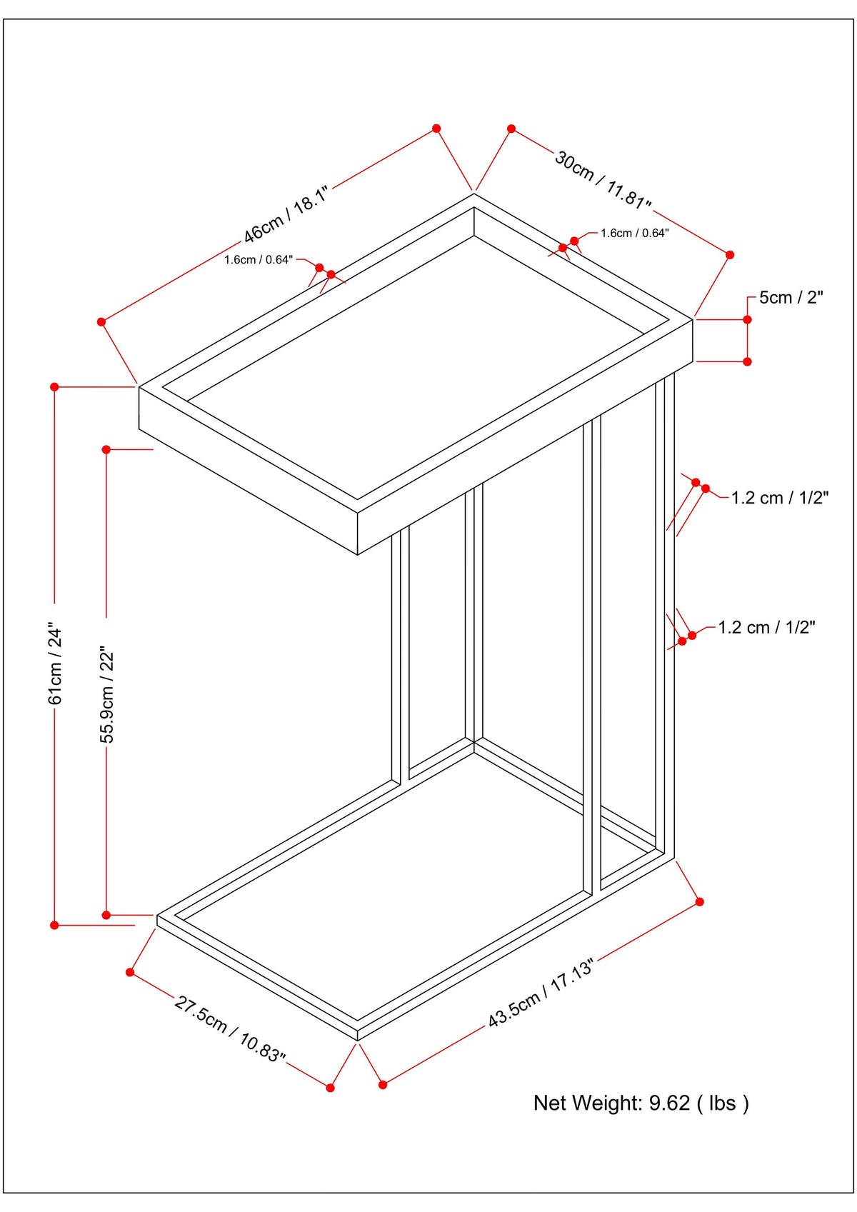 Gallagher C Side Table