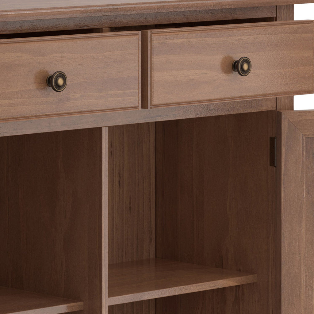 Connaught Solid Wood Entryway Storage Cabinet