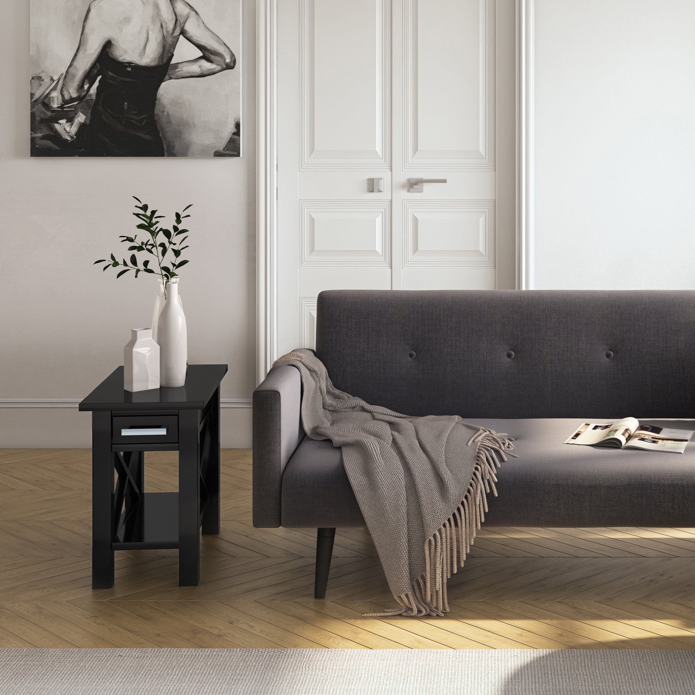 Kitchener Narrow Side Table