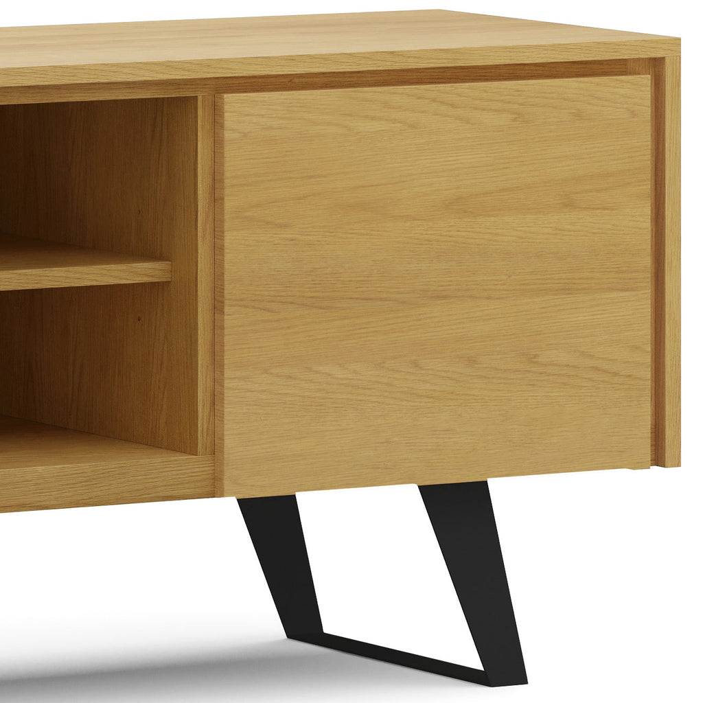 Lowry 63 Inch Wide Solid Wood TV Stand