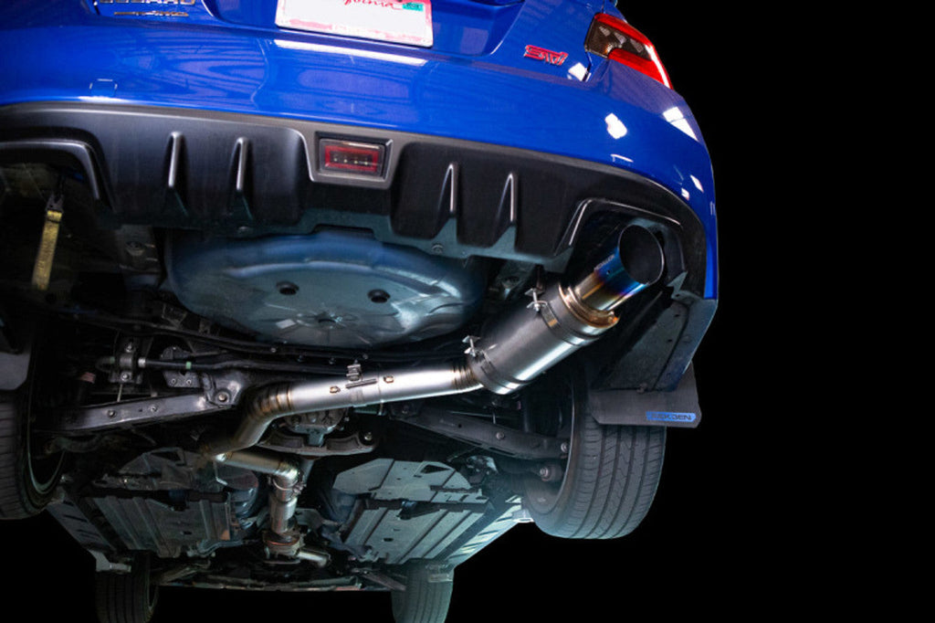 Revel Medallion Ultra Ti Single Exit Cat Back Exhaust Subaru WRX / STI 2008-2021 Sedan | T60188R