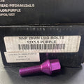 NNR 28mm 12x1.5 lug bolt purple