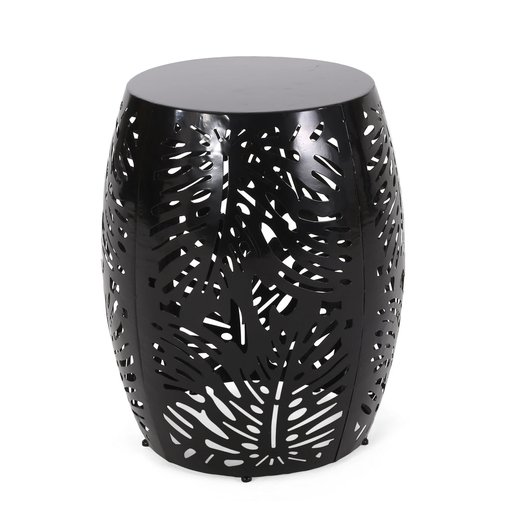 Large Metal End Table