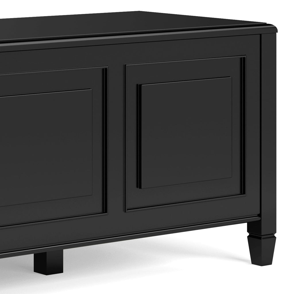 Connaught 51 Inch Wide Solid Wood Storage Bench Trunk