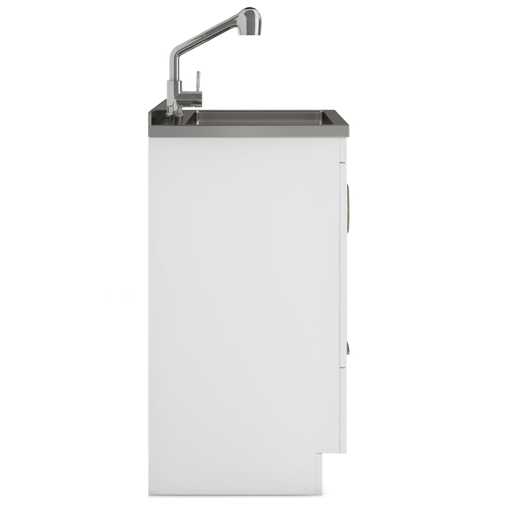 Cardinal 28" Laundry Cabinet with Faucet and Stainless Steel Sink