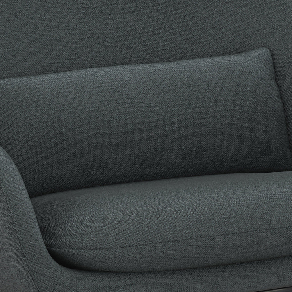 Elmont Accent Chair in Steel