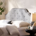 Tufted Upholstered Headboard Queen Size