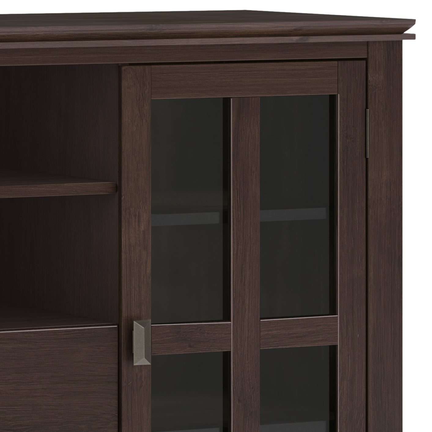 Artisan 53 Inch Wide Solid Wood Tall TV Stand