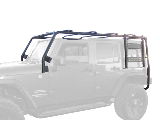 Body Armor 4x4 07-18 Jeep Wrangler JK 2/4dr Roof Rack Front/Rear Frame Kit JK-711