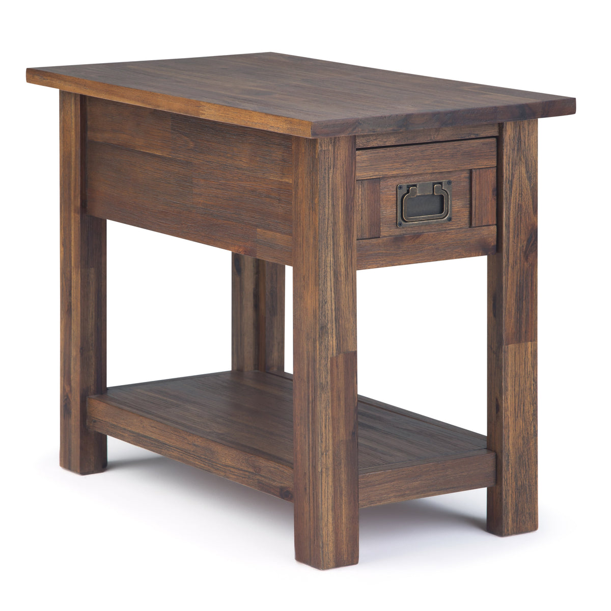 Monroe Narrow Side Table - Distressed