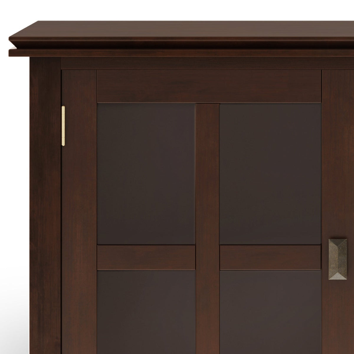 Artisan 60 Inch Wide Solid Wood Large Sideboard Buffet in Russet
