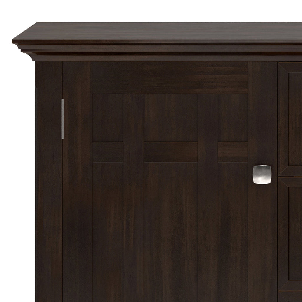 Bedford 54 Inch Wide Solid Wood Sideboard Buffet in Dark Tobacco