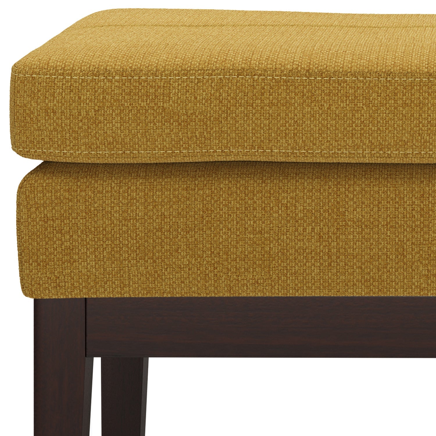 Carlson Small Ottoman Bench in Marigold