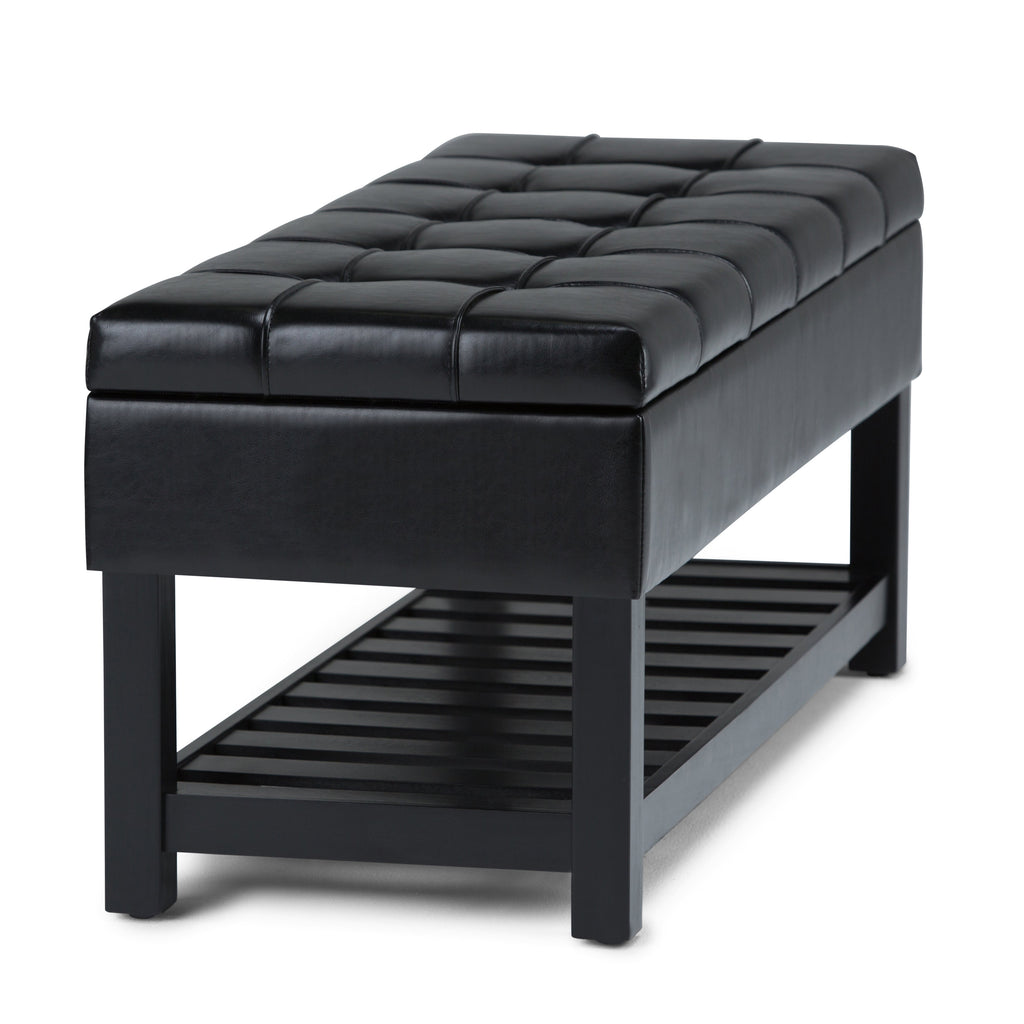 Saxon Storage Ottoman Bench