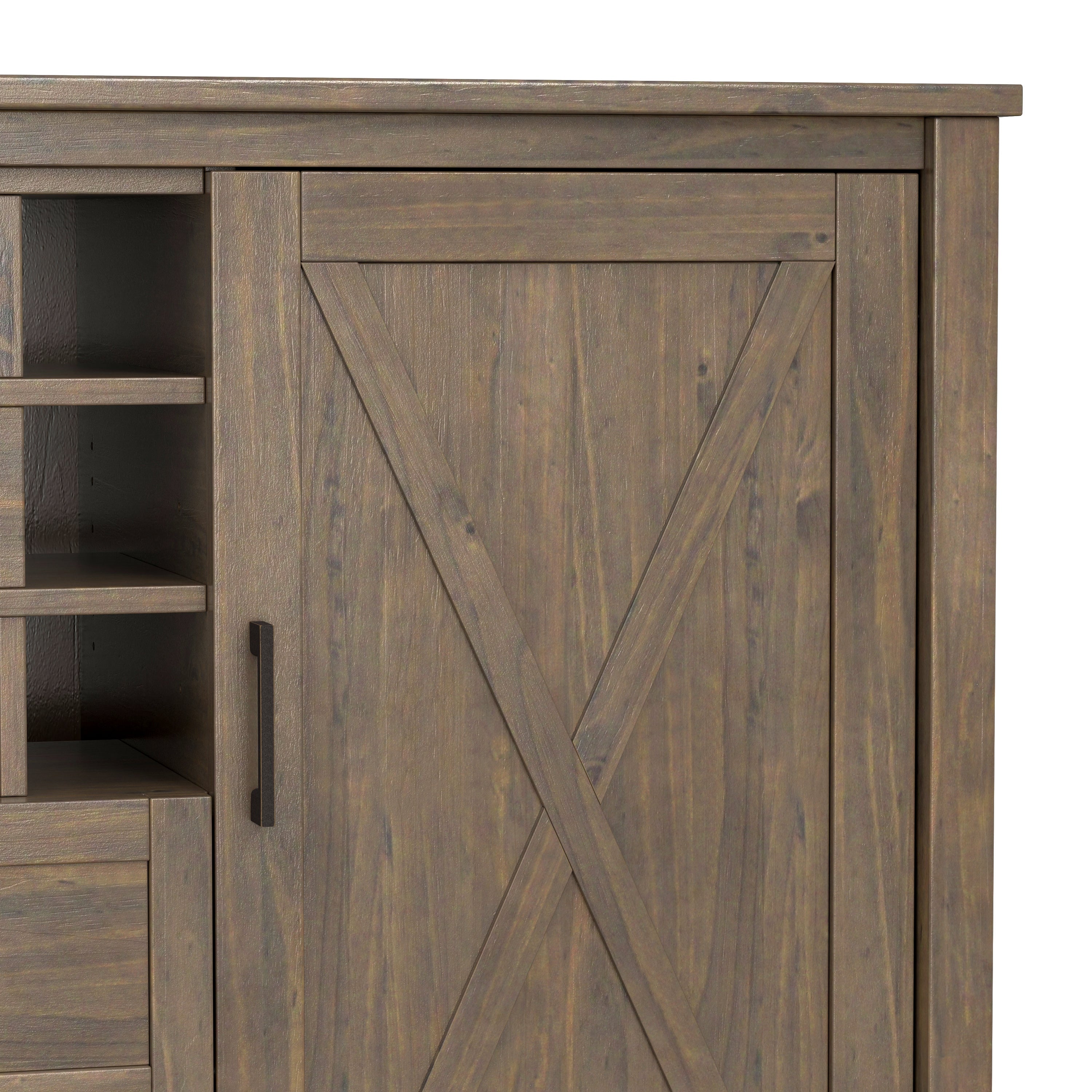 Ela - Sideboard with Wine Storage - Smoky