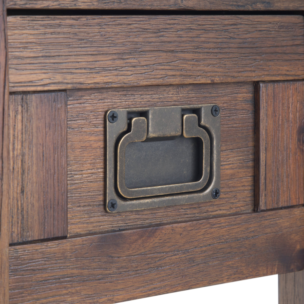 Monroe Narrow Side Table - Distressed