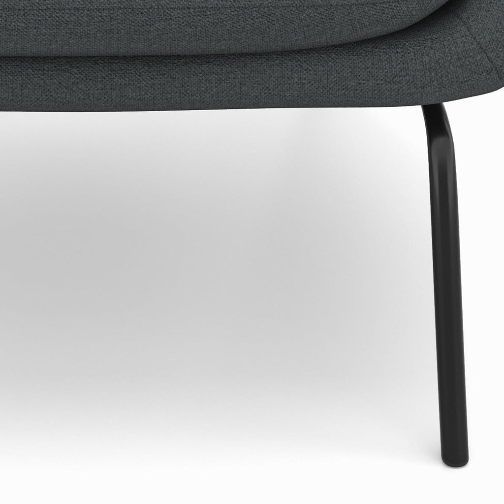 Elmont Accent Chair in Steel