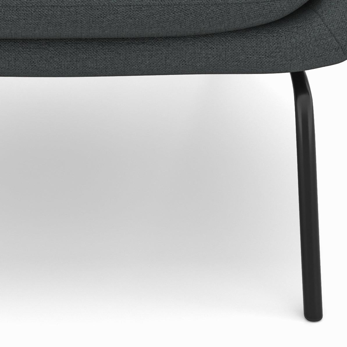 Elmont Accent Chair in Steel