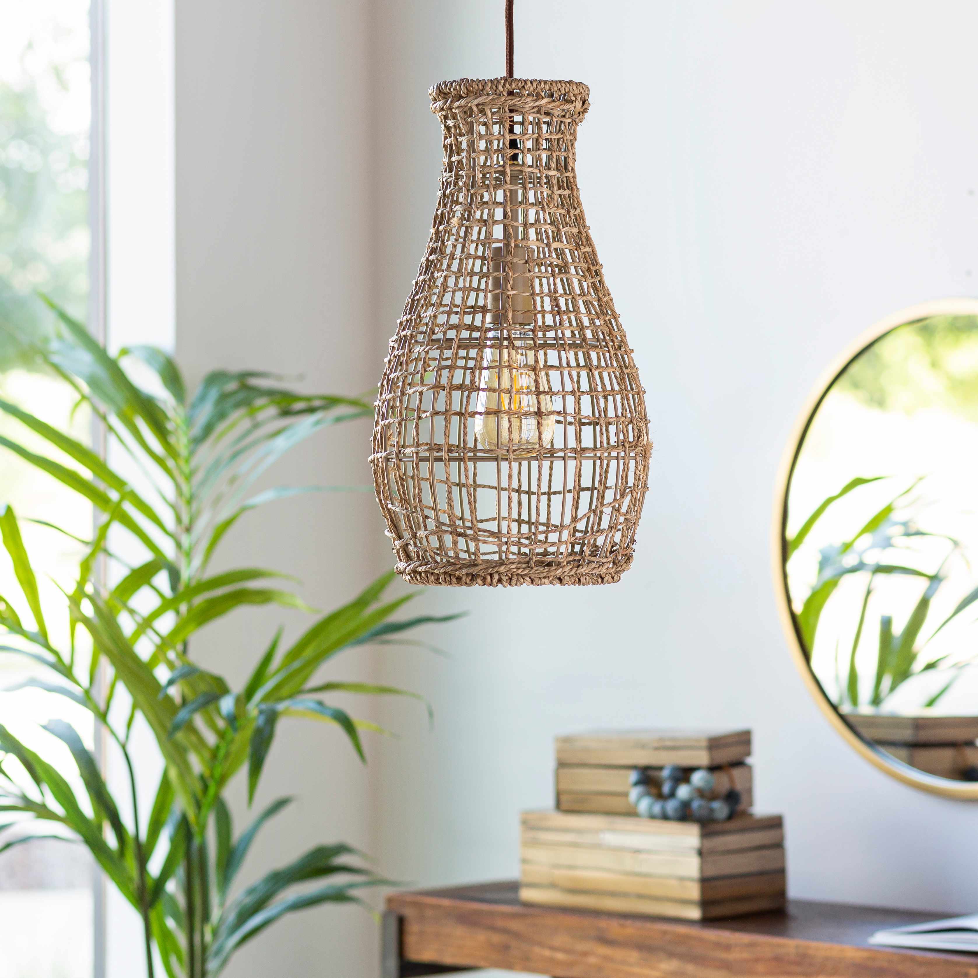 Kealakekua Black Metal Ceiling Lighting - Clearance
