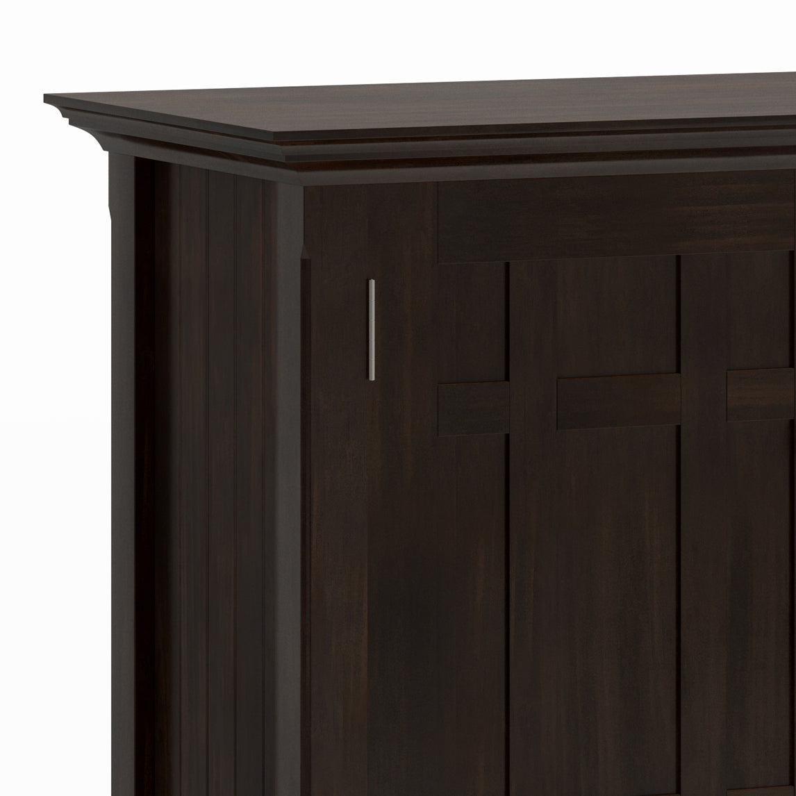 Bedford 54 Inch Wide Solid Wood Sideboard Buffet in Dark Tobacco