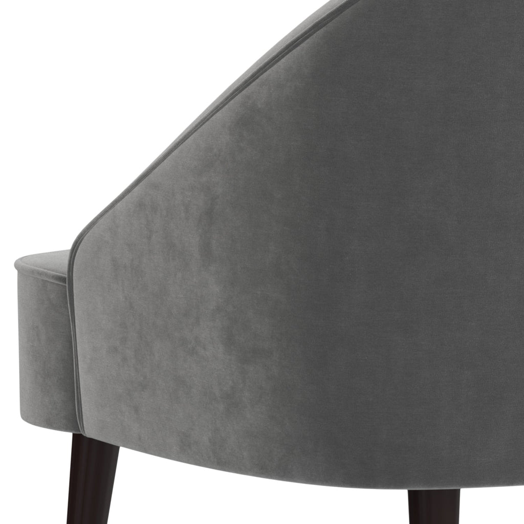 Harrah Accent Chair - Smoky Grey