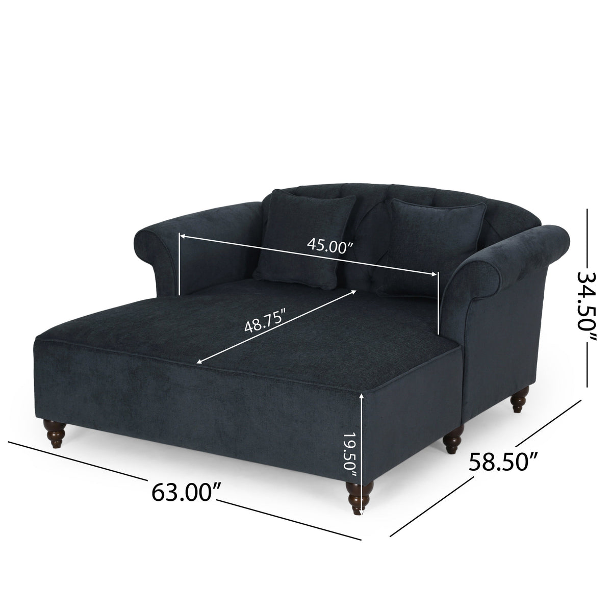 Loveseat Chaise Lounge