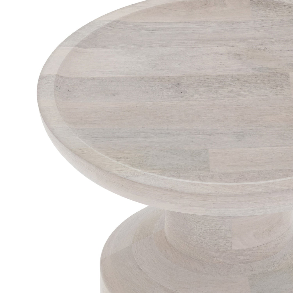 Haynes Solid Mango Accent Table