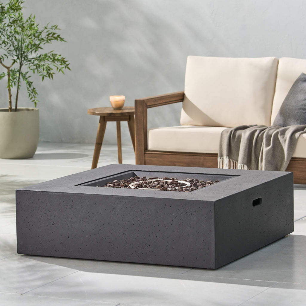 50,000 BTU Square MGO Fire Table (Tank Cover not Included)