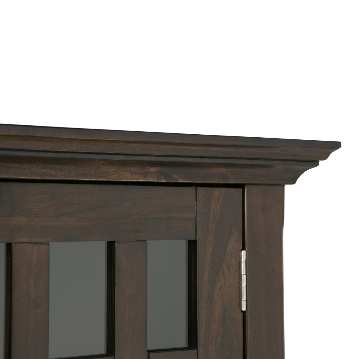 Bedford 32 Inch Wide Solid Wood Low Storage Media Cabinet