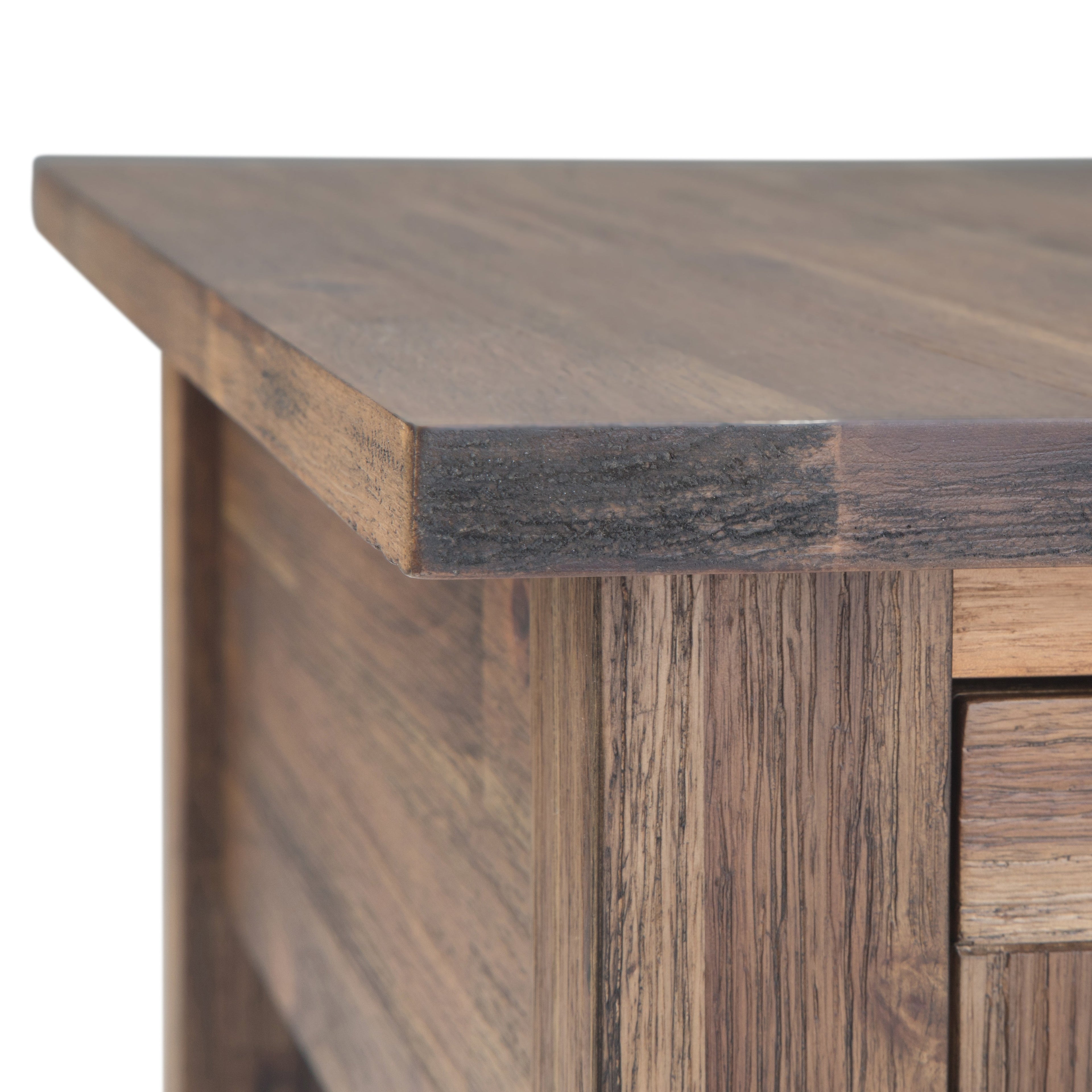 Monroe - Narrow Side Table - Rustic