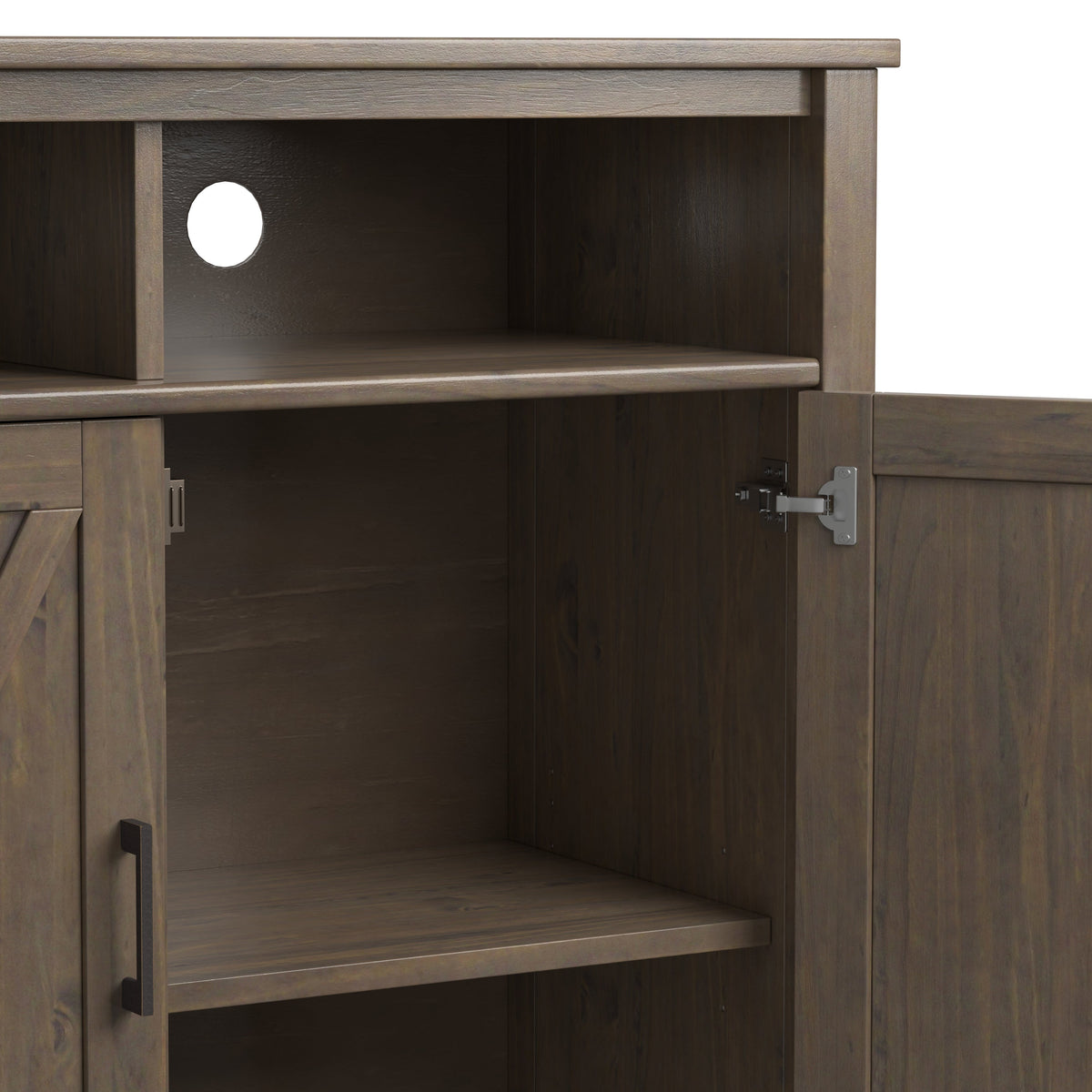Ela Medium Storage Cabinet - Smoky