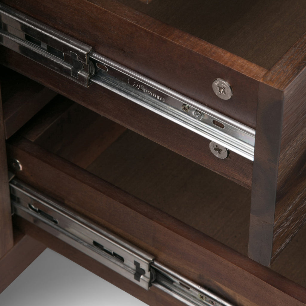 Lowry 60 Inch Wide Solid Acacia Wood Sideboard Buffet