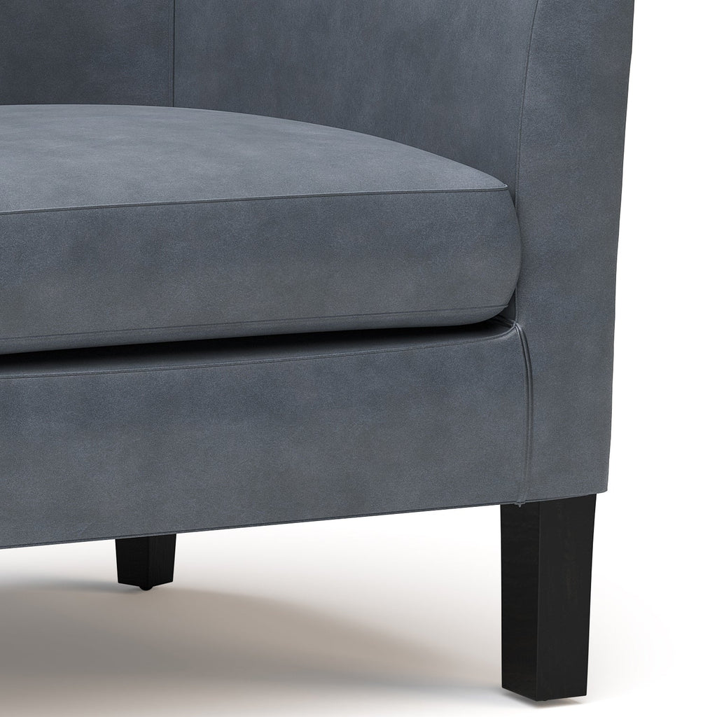 Austin 30 Inch Wide Tub Chair in Stone