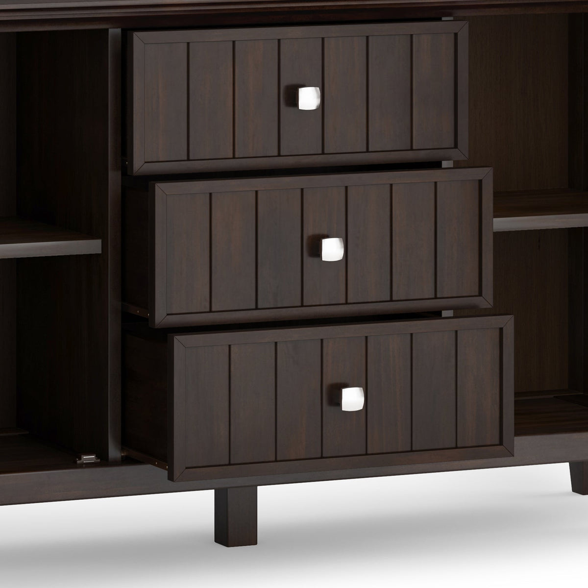 Bedford 54 Inch Wide Solid Wood Sideboard Buffet in Dark Tobacco