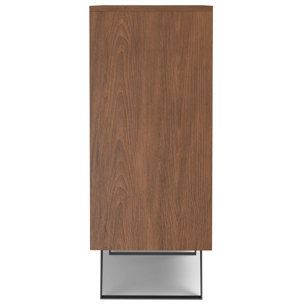 Lowry 39 Inch Wide Solid Wood Medium Storage Cabinet