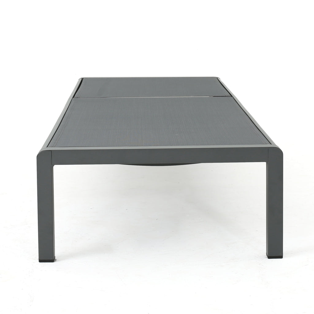Cape Coral KD Chaise Lounge Grey (Set of 2)