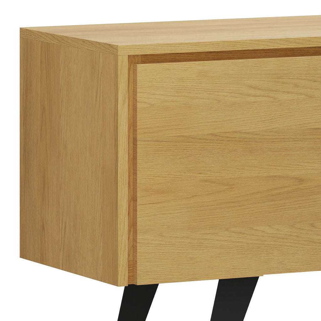 Lowry 63 Inch Wide Solid Wood TV Stand