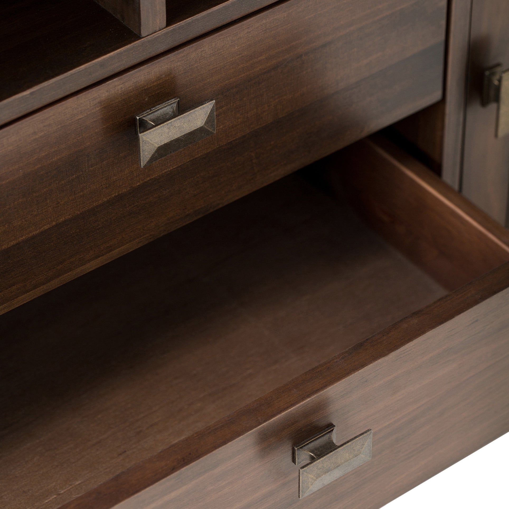 Artisan 72 Inch Wide Solid Wood TV Stand