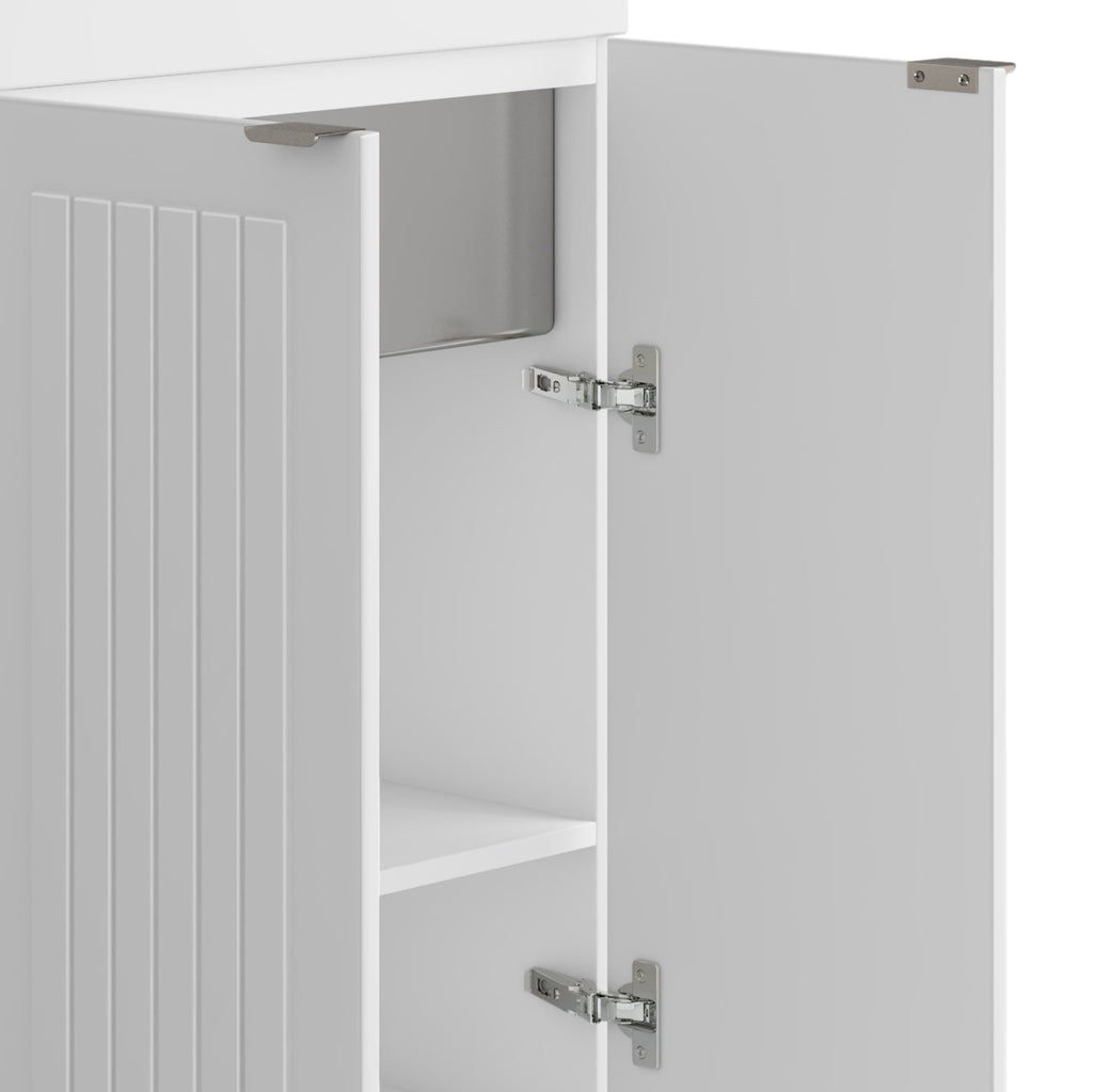 Murphy 24" Laundry Cabinet with Faucet and Stainless Steel Sink