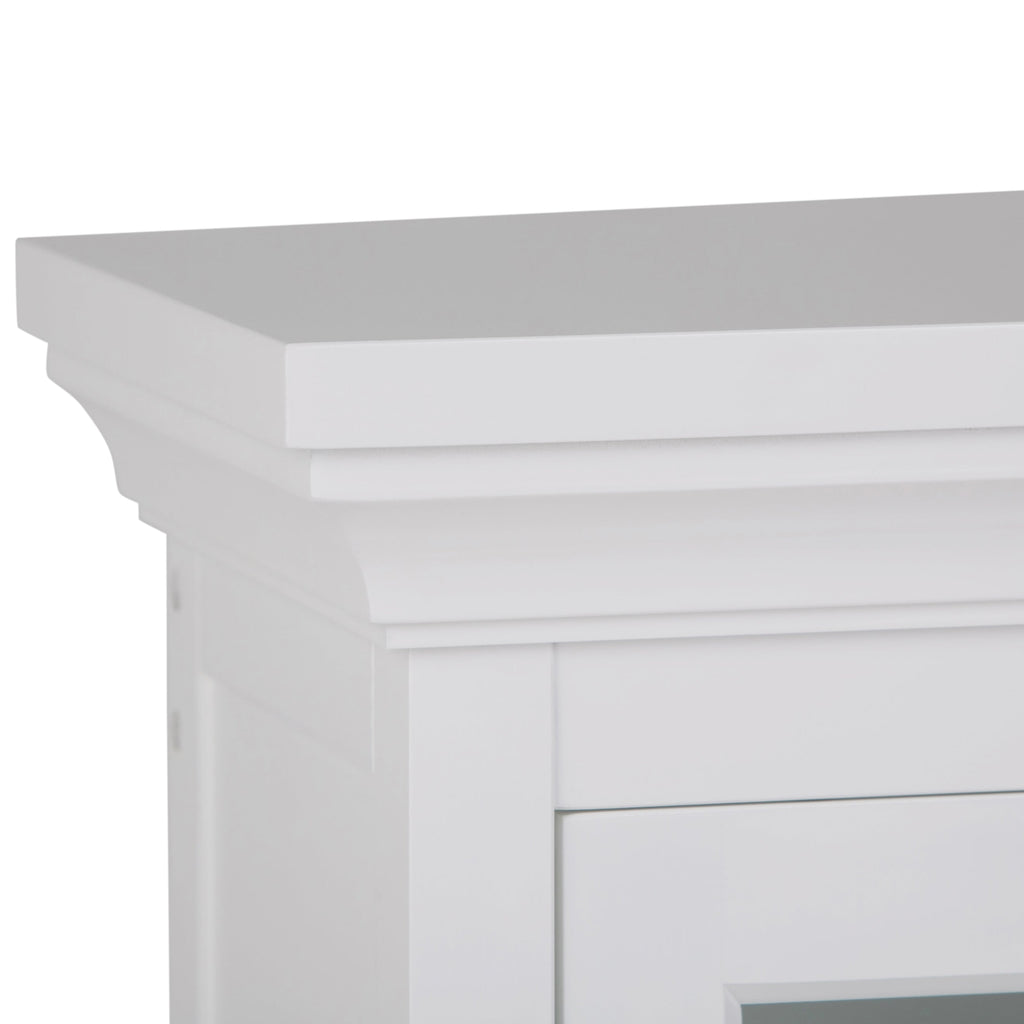 Avington 24 Inch Wide Solid Wood Two Door Wall Cabinet