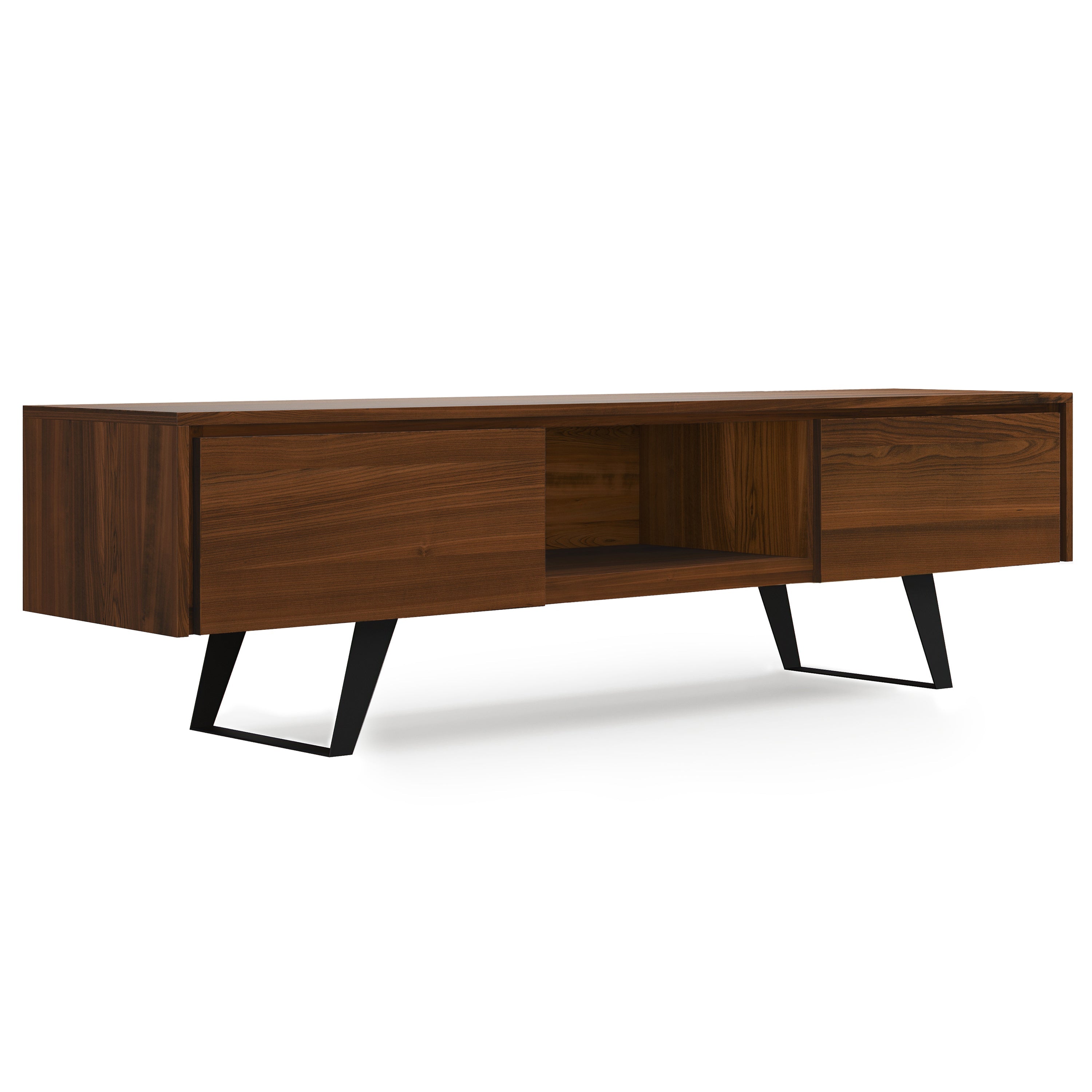 Lowry 72 Inch Wide Solid Wood TV Stand