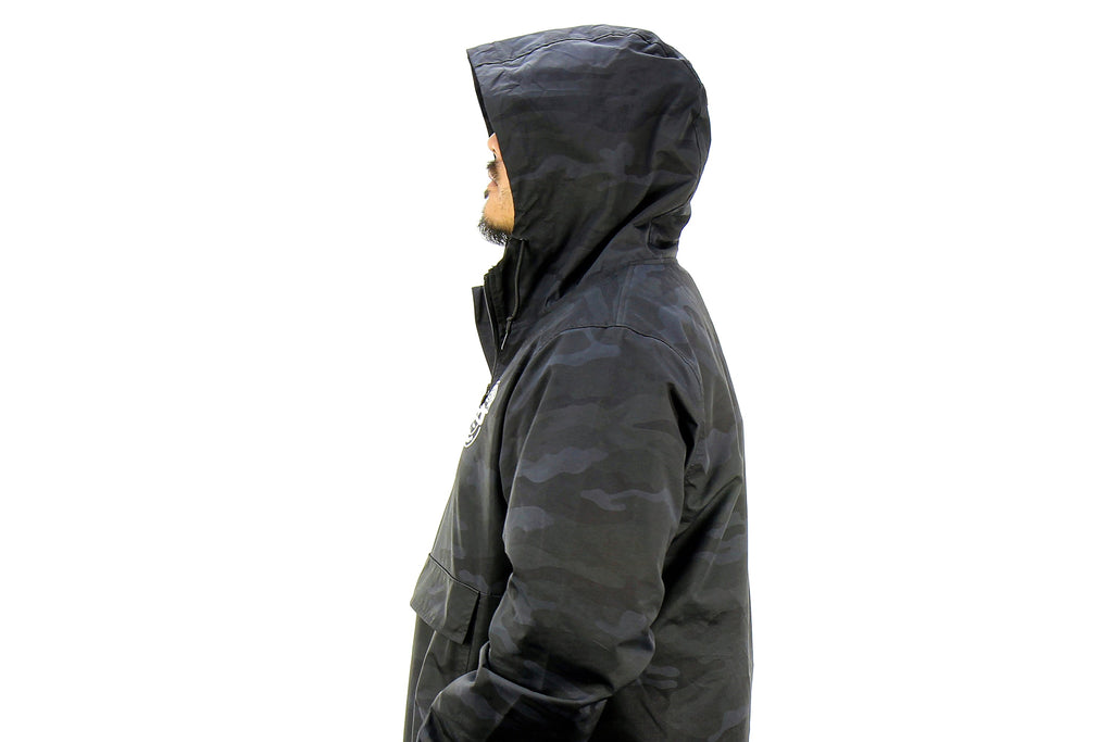 HPS Performance Products Black Camo Anorak Jacket