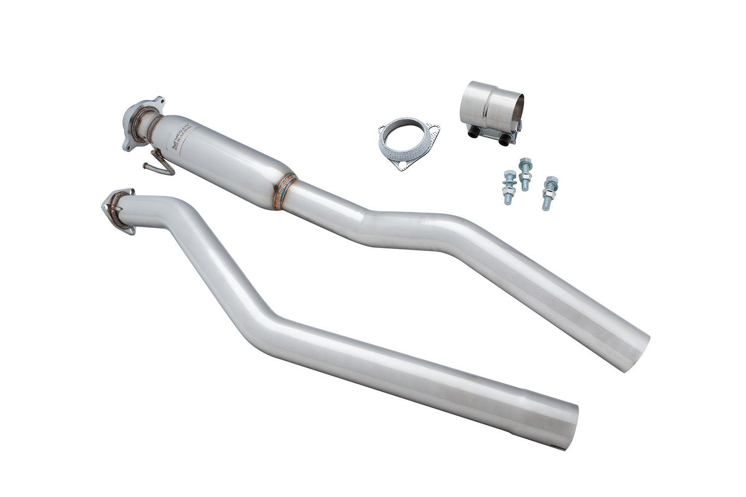 Megan Racing Mid Pipe for Civic 02-05 Si EP3 – 2.25" T-304 Stainless, OEM Replacement LWT-MIDPIPE-EP3