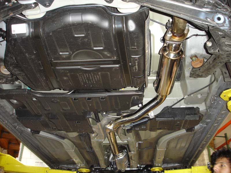 Megan Racing Mid-Pipe for 2008-2011 Honda Civic Si 4" Tips 2.5" Piping MIDPIPE-HCV06SI